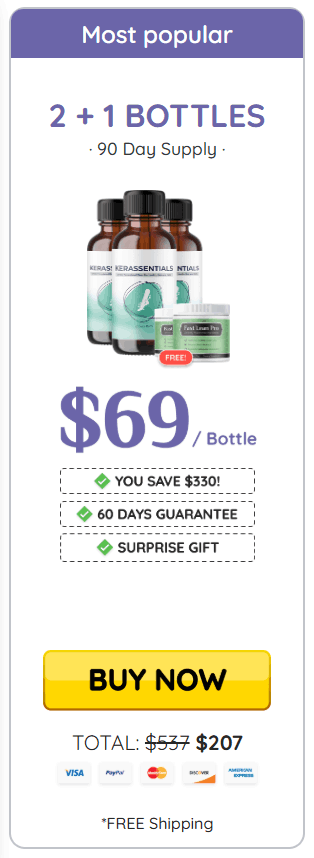 order kerassentials 3 bottle